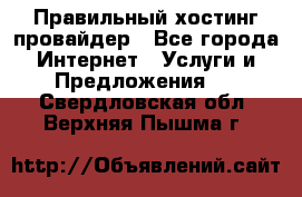 Правильный хостинг провайдер - Все города Интернет » Услуги и Предложения   . Свердловская обл.,Верхняя Пышма г.